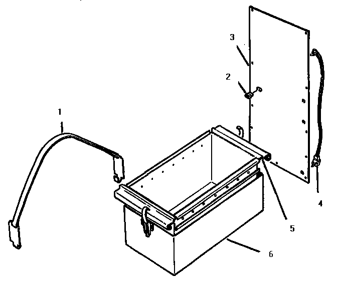 Bucket Diagram and Parts List for TMC28WC  Thermador Trash Compactor