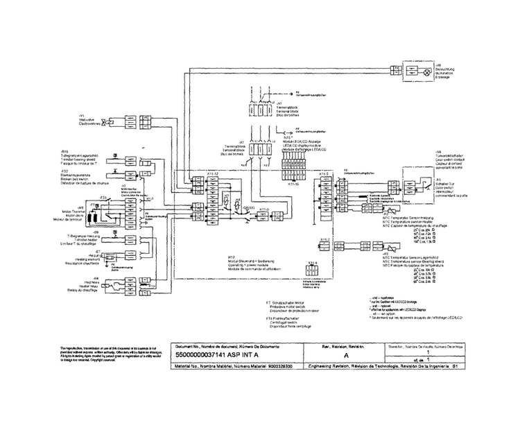 Wiring Diagram Diagram and Parts List for WTMC8330CN 05 Bosch Dryer