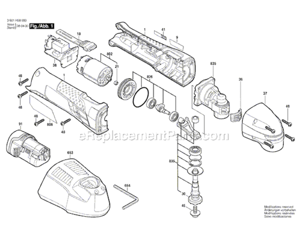 ELECTRONICS MODULE 1607233423 - OEM Bosch - eReplacementParts.com