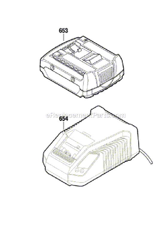 Page B Diagram and Parts List for RHS181 3611J05310 Bosch Hammer Drill