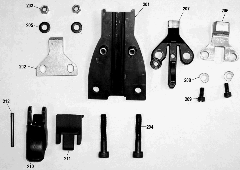 Default Diagram and Parts List for 438S5CLPTBKIT Type 0 Bostitch 