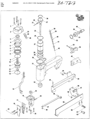 Part Location Diagram of 000000-00 Bostitch No Longer Available