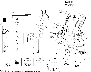 Page A Diagram and Parts List for MIIIFN Type 0 Bostitch Nailer