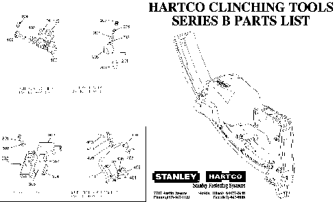 Exploded Diagram A Diagram and Parts List for HR-65BS Type 0 Bostitch Nailer