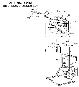 Exploded Diagram B Diagram and Parts List for HR-49 Type 0 Bostitch Nailer