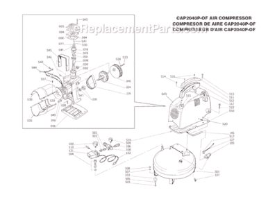 Part Location Diagram of AB-9048025 Bostitch Non Return Valve 1/2In M Bic10