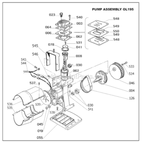 Part Location Diagram of AB-A710100 DeWALT CONNECTING ROD
