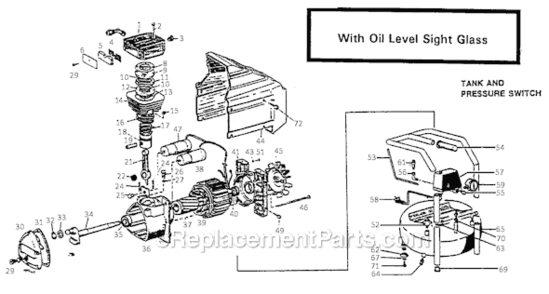 Part Location Diagram of 4080020000 Bostitch Piston Ring Kit
