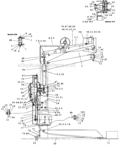 Part Location Diagram of LW14 DeWALT WASHER