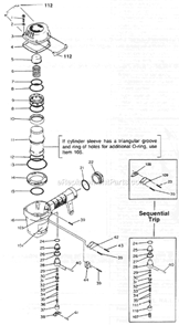 Part Location Diagram of 851284 Bostitch O-Ring,.426X.070
