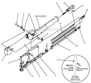 Part Location Diagram of 108115 DeWALT LATCH
