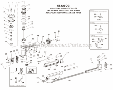 Part Location Diagram of 158736 Bostitch Shuttle,Pusher