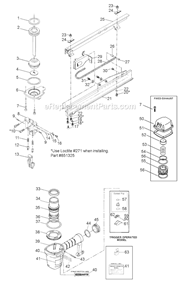Part Location Diagram of MPW5 Bostitch Washer, Plain (M5)