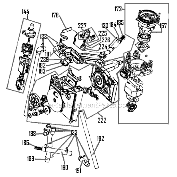 Page C Diagram and Parts List for BDC600XL  Breville Coffee Maker