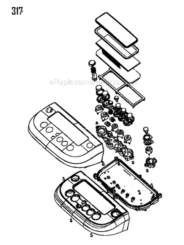 Page E Diagram and Parts List for BDC600XL  Breville Coffee Maker