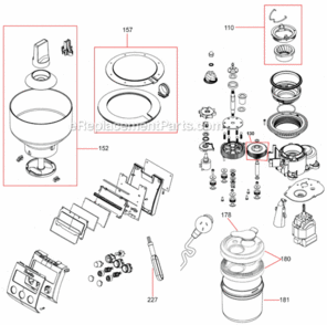 Page A Diagram and Parts List for BCG800XL  Breville Coffee Grinder