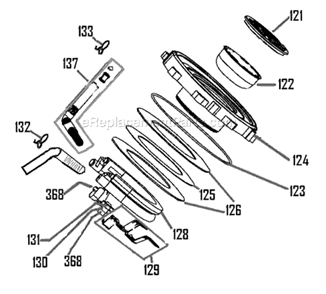 Part Location Diagram of SP0000718 Breville Lid For Drip Cup