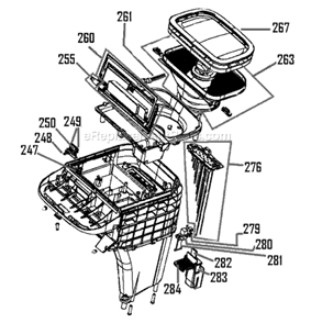 Page D Diagram and Parts List for BDC600XL  Breville Coffee Maker