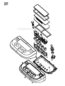 Page E Diagram and Parts List for BDC600XL  Breville Coffee Maker