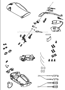 Page A Diagram and Parts List for BHM500XL  Breville Mixer