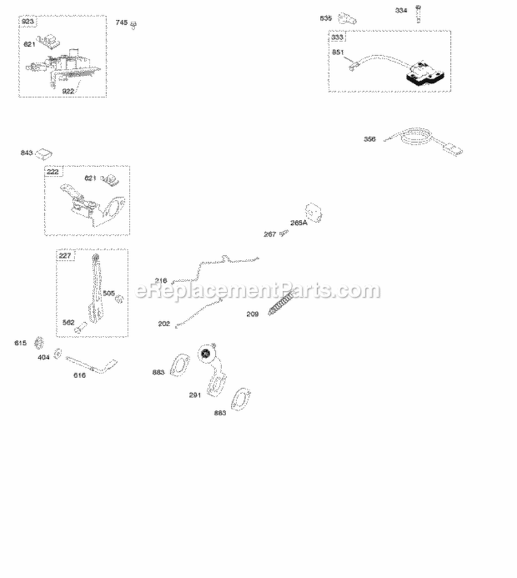 Armature-magneto 595554 - OEM Briggs and Stratton - eReplacementParts.com