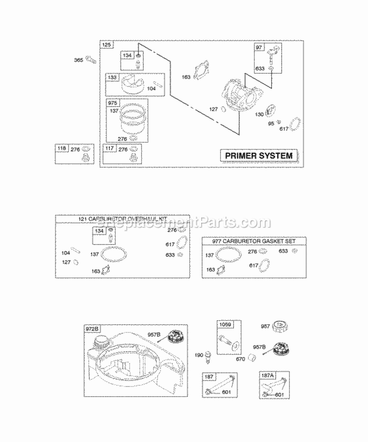 Line-fuel 791873 - OEM Briggs and Stratton - eReplacementParts.com