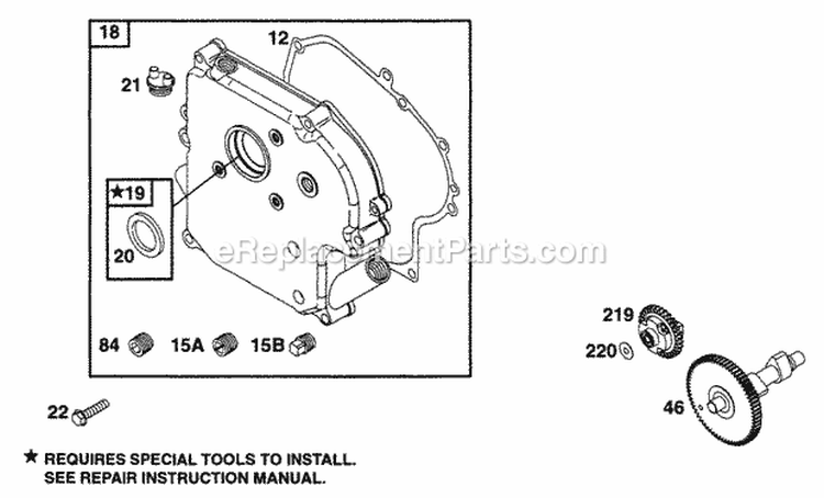 Plug-Oil Drain 690343 - OEM Briggs and Stratton - eReplacementParts.com