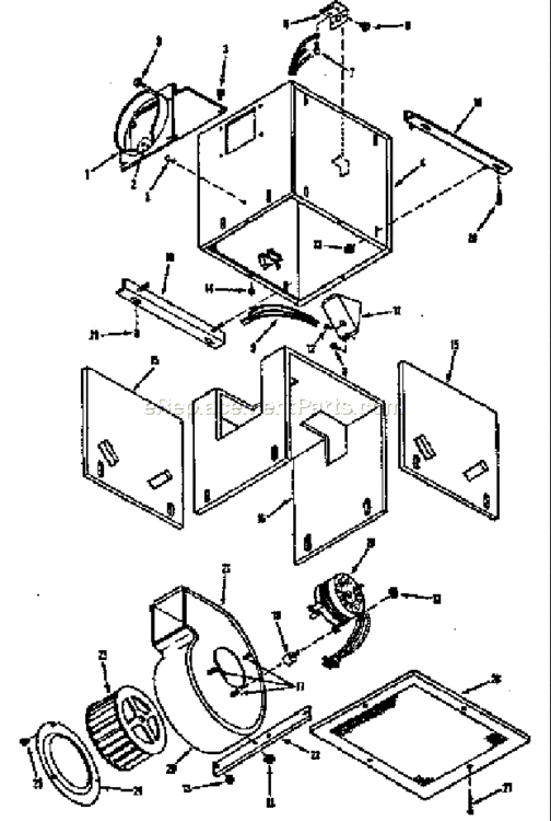 Page A Diagram and Parts List for 365  Broan Range Hood
