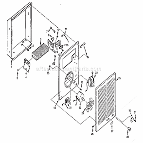 Part Location Diagram of S99030324 Broan Adjustable Thermostat