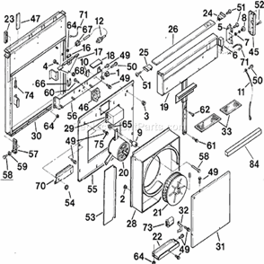 Page A Diagram and Parts List for 273603  Broan Range Hood