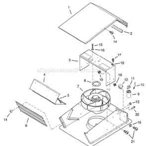 Part Location Diagram of S99271222 Broan Wire