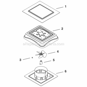 Page A Diagram and Parts List for 345RSOBK  Broan Bath & Ventilation Fan