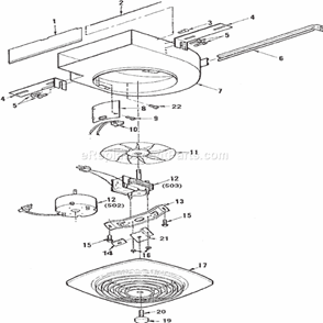 Part Location Diagram of S99270748 Broan Srv Recptcle Black 15a R Exit
