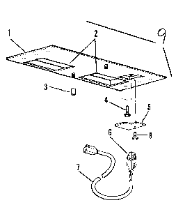 Blower p12 plate Diagram and Parts List for WP29M  Broan Range Hood