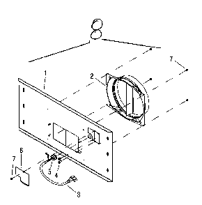 Blowers plate Diagram and Parts List for WP29M  Broan Range Hood