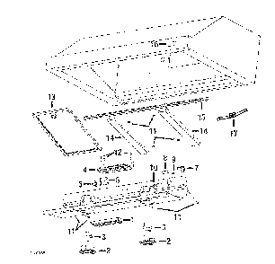 Range asy Diagram and Parts List for K210A30SS  Broan Range Hood