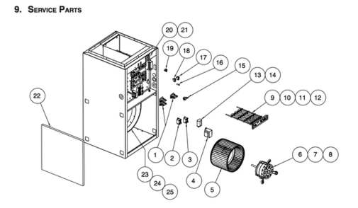 Part Location Diagram of 99030342 Broan Venmar Broan Nutone Range Hood Light Switch, Black