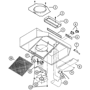 Part Location Diagram of S99091116 Broan Srv Nameplate Nutone Black