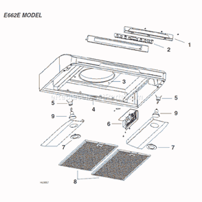 Part Location Diagram of SV06744 Broan Transformer