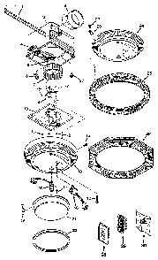 Part Location Diagram of S99260425 Broan Motor nuts -2required