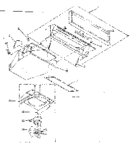 Range hood Diagram and Parts List for 2200  Broan Range Hood