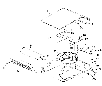Part Location Diagram of S99150478 Broan Grille screw -4required