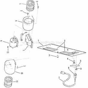 Part Location Diagram of S97018834 Broan Adapter Kit