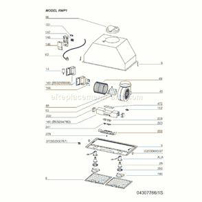 Part Location Diagram of SB080814099 Broan Srv Grille Slide Assy,black
