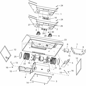 Part Location Diagram of 99500323 Broan SRV PVC Foam .187 x .375 x 10.980