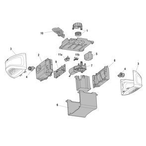 Diagram Diagram and Parts List for HD950WFC  Chamberlain Garage Door Opener