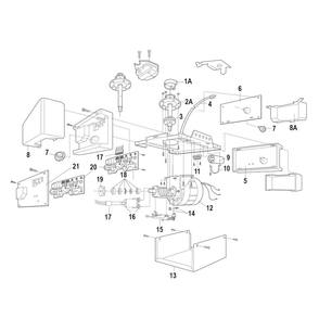 Diagram Diagram and Parts List for CG40  Chamberlain Garage Door Opener