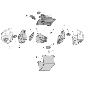 Part Location Diagram of 041A7945 Chamberlain Wire Harness Kit, Dual Light