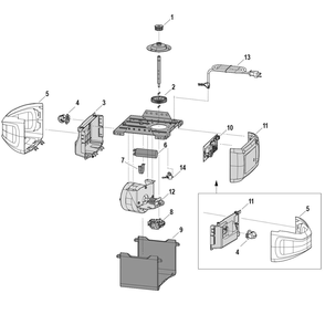 Diagram Diagram and Parts List for B353  Chamberlain Garage Door Opener