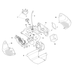 Diagram Diagram and Parts List for HD900D  Chamberlain Garage Door Opener